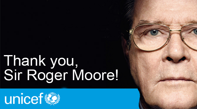 UNICEF – Sir Roger Moore